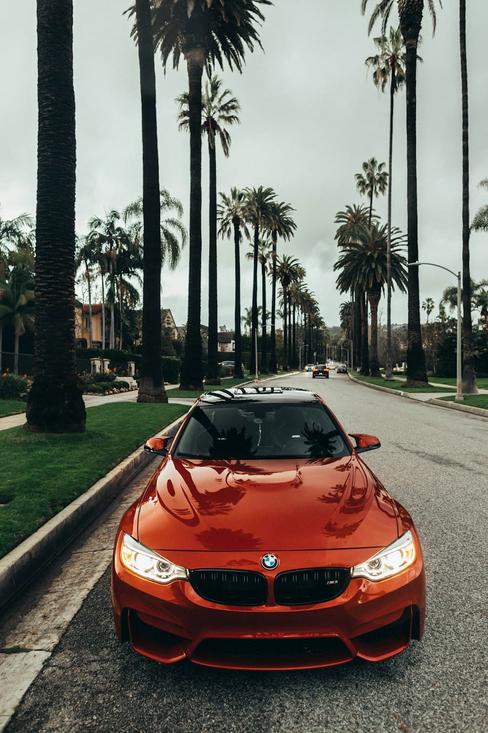BMW M4 Coupé, Sakhir Orange, Competition, Schalensitze